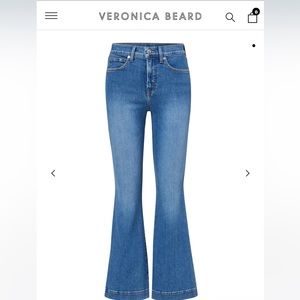 COPY - Veronica Beard Carson fit ( cropped bell bottom). Size 27 new with tags.